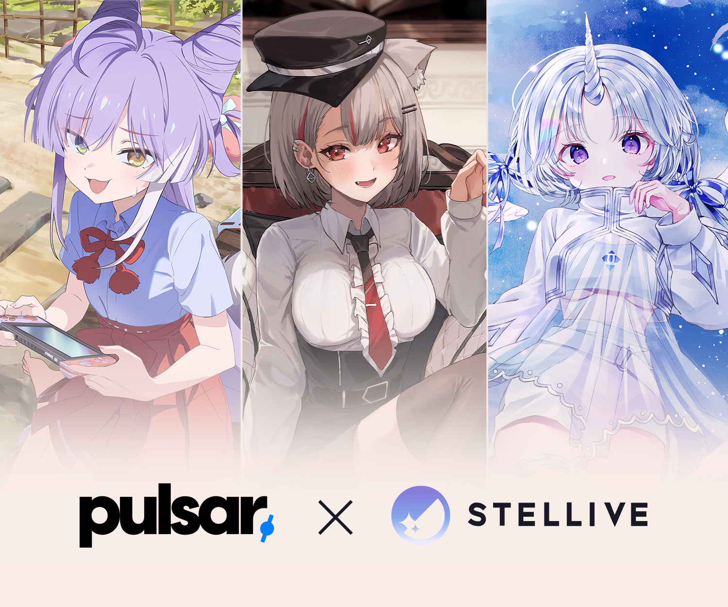 Pulsar Gaming Gear presenta tres ratones gaming de edición especial en colaboración con el grupo de ídolos virtuales Stellive